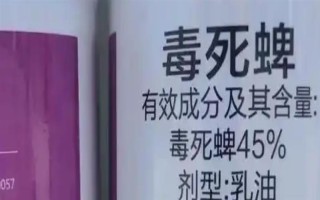 毒死蜱能殺死蚧殼蟲嗎，效果不是非常好