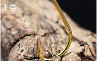 0.1號袖鉤和1號袖鉤尺寸對比，前者的鉤門寬約為1.9毫米、后者的鉤門寬約為2.7毫米